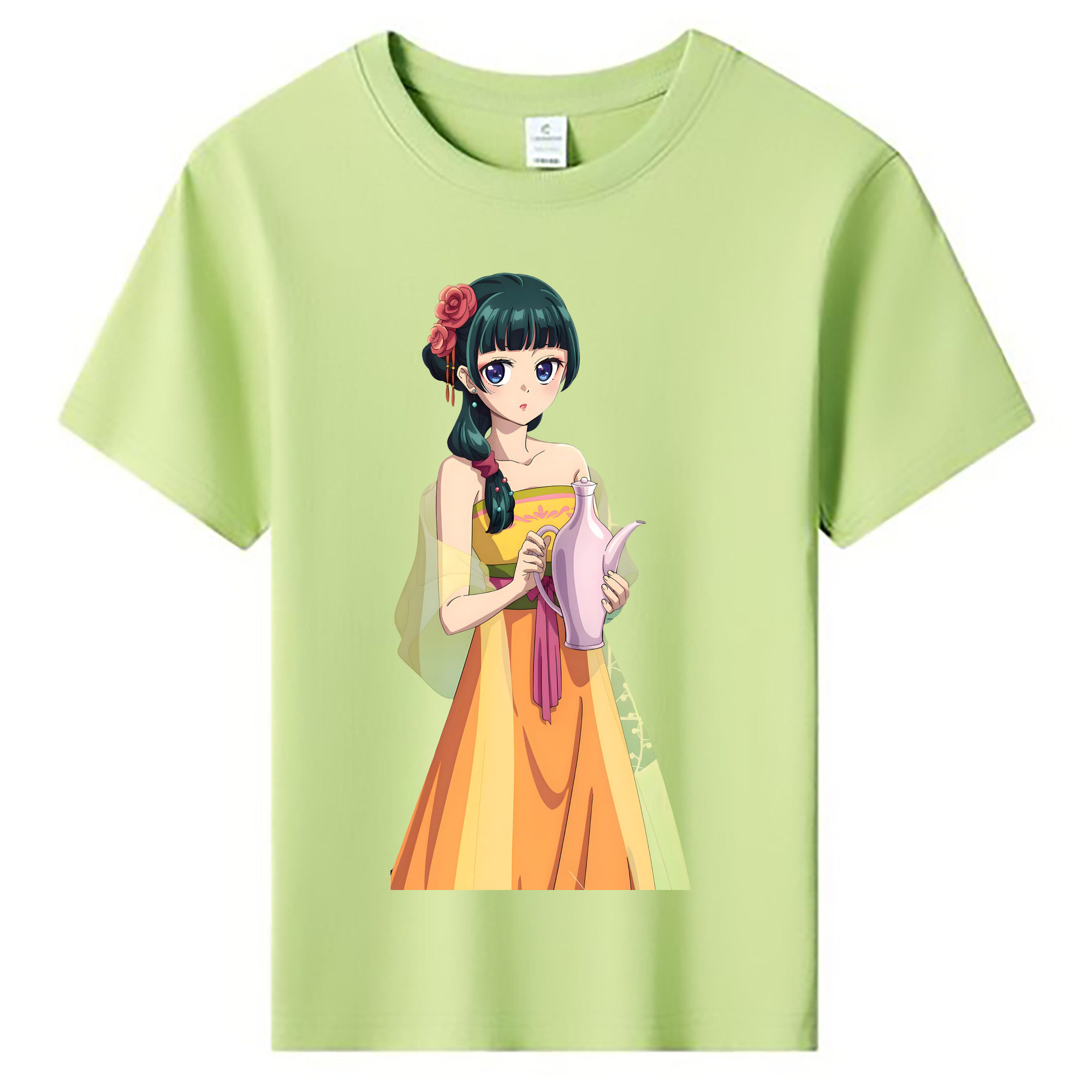 （画像用） 薬屋のひとりごと The Apothecary Diaries 綿100％キッズTシャツ（フロントプリント）